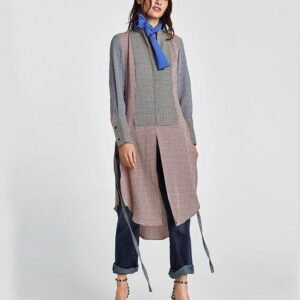 Checked tunic - Image 1