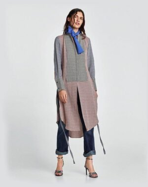 Checked tunic - Image 1