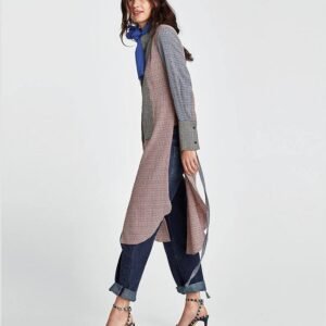 Checked tunic - Image 2