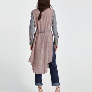 Checked tunic - Image 3