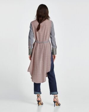 Checked tunic - Image 3