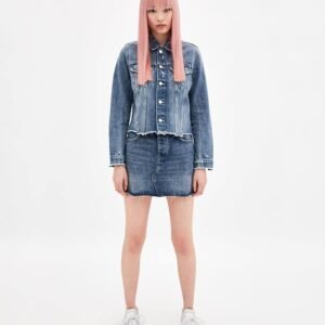 Ripped denim jacket - Image 3